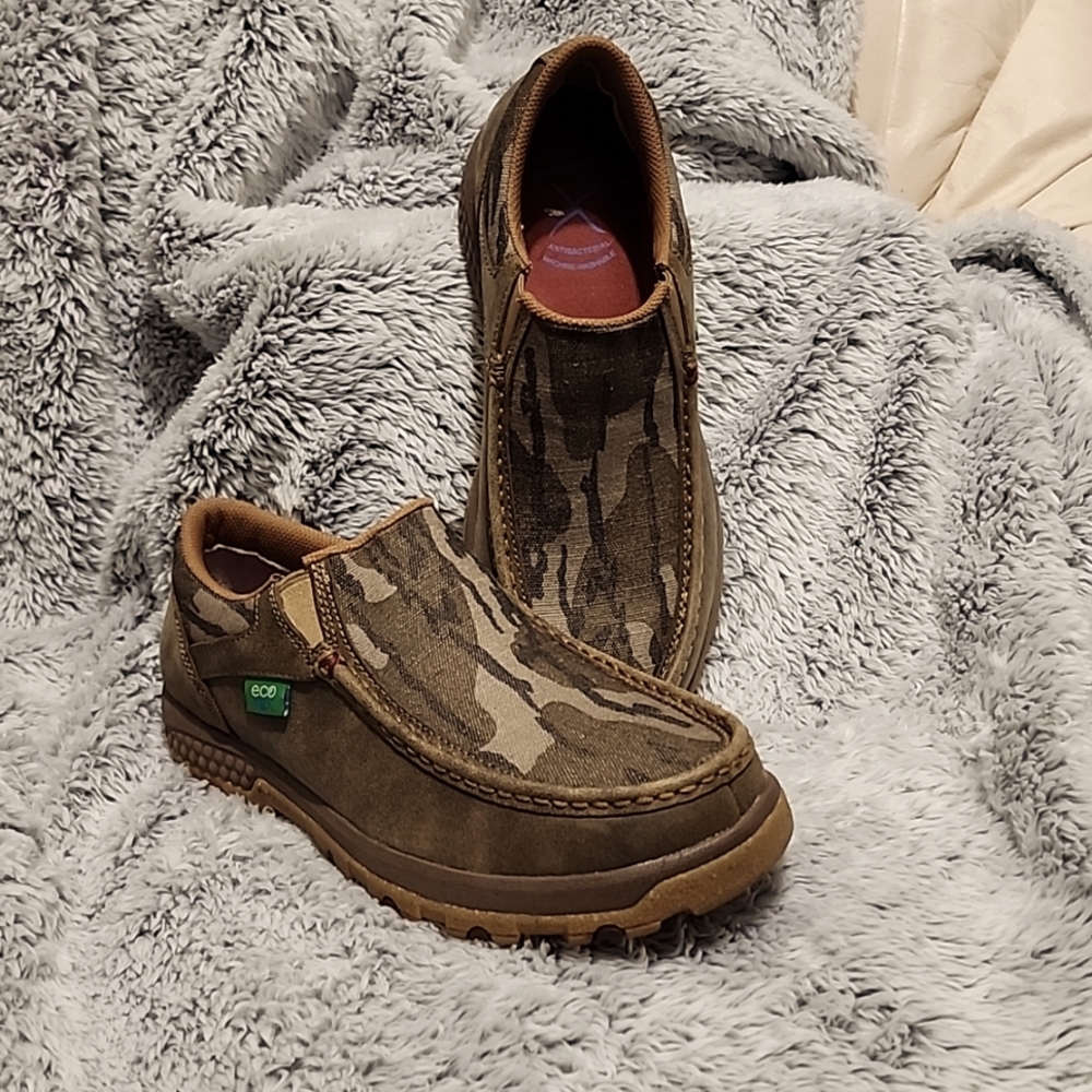 NWOT Mens Twisted X driving moccasins  8.5